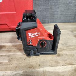 HOUSTON LOCATION - AS-IS Milwaukee-3632-21 M12 Green Beam Laser 360° 3-Plane Kit