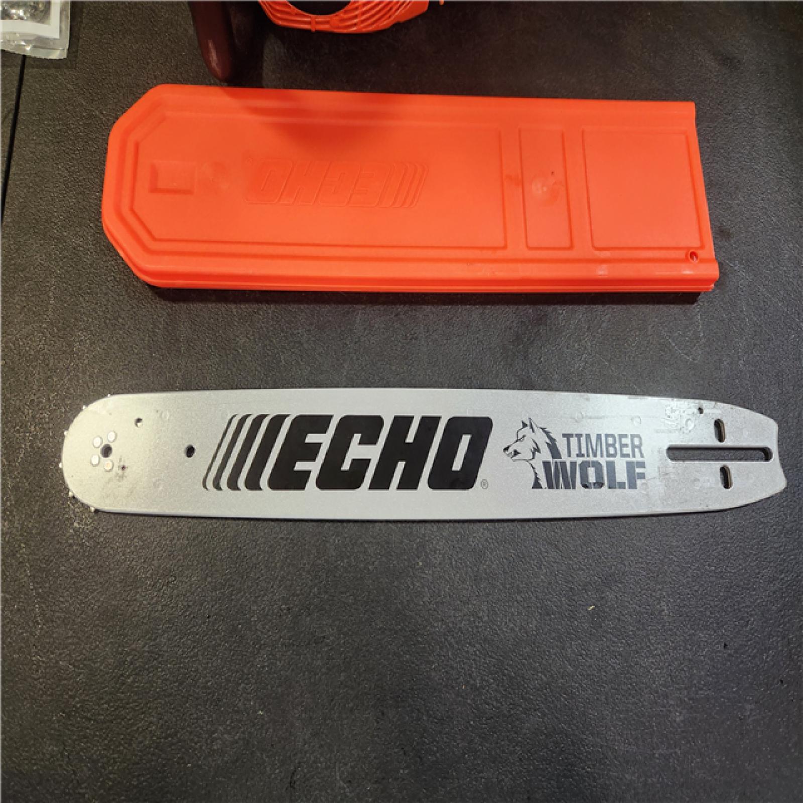 Phoenix NEW ECHO 18 in. 59.8 cc Gas 2-Stroke Rear Handle Timber Wolf Chainsaw