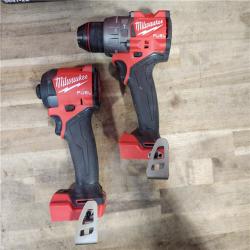 HOUSTON LOCATION - AS-IS MILWAUKEE FUEL 18V Lithium-Ion Brushless Cordless Hammer Drill and Impact Driver Combo Kit