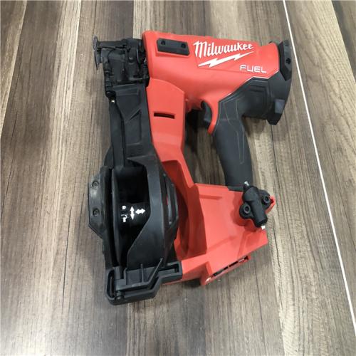 AS-IS Milwaukee FUEL 18-Volt Lithium-Ion Brushless Cordless Coil Roofing Nailer (Tool Only)