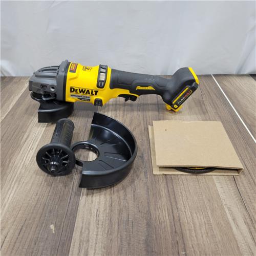 AS-IS DEWALT 60V MAX Cordless Brushless 4.5 in. to 6 in. Small Angle Grinder with Kickback Brake (Tool Only)