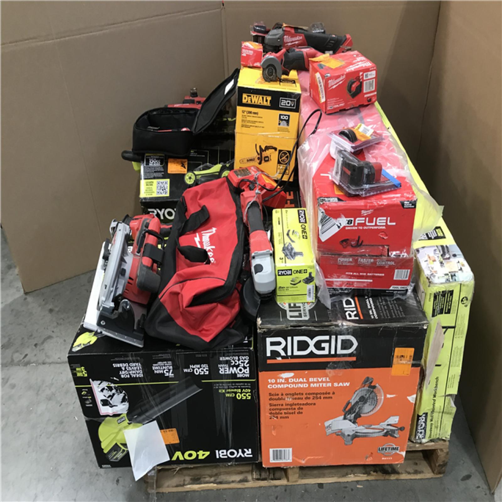 CALIFORNIA AS-IS TOOL PALLET