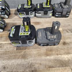 HOUSTON LOCATION - AS-IS RYOBI BATTERY PACK QTY - 10