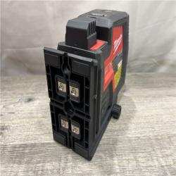 AS-IS Milwaukee Green 100 ft. Cross Line and Plumb Points Rechargeable Laser Level with REDLITHIUM Lithium-Ion