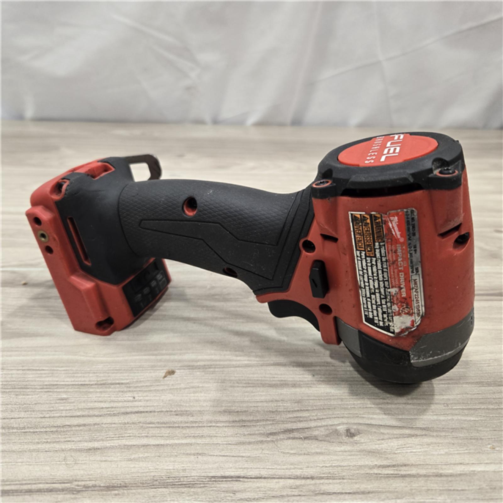 AS-IS MILWAUKEE FUEL 18V Lithium-Ion Brushless Cordless Hammer Drill and Impact Driver Combo Kit