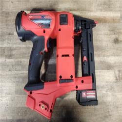 HOUSTON LOCATION - AS-IS MILWAUKEE FUEL 18-Volt Lithium-Ion Brushless Cordless 18-Gauge 1/4 in. Narrow Crown Stapler (Tool-Only)