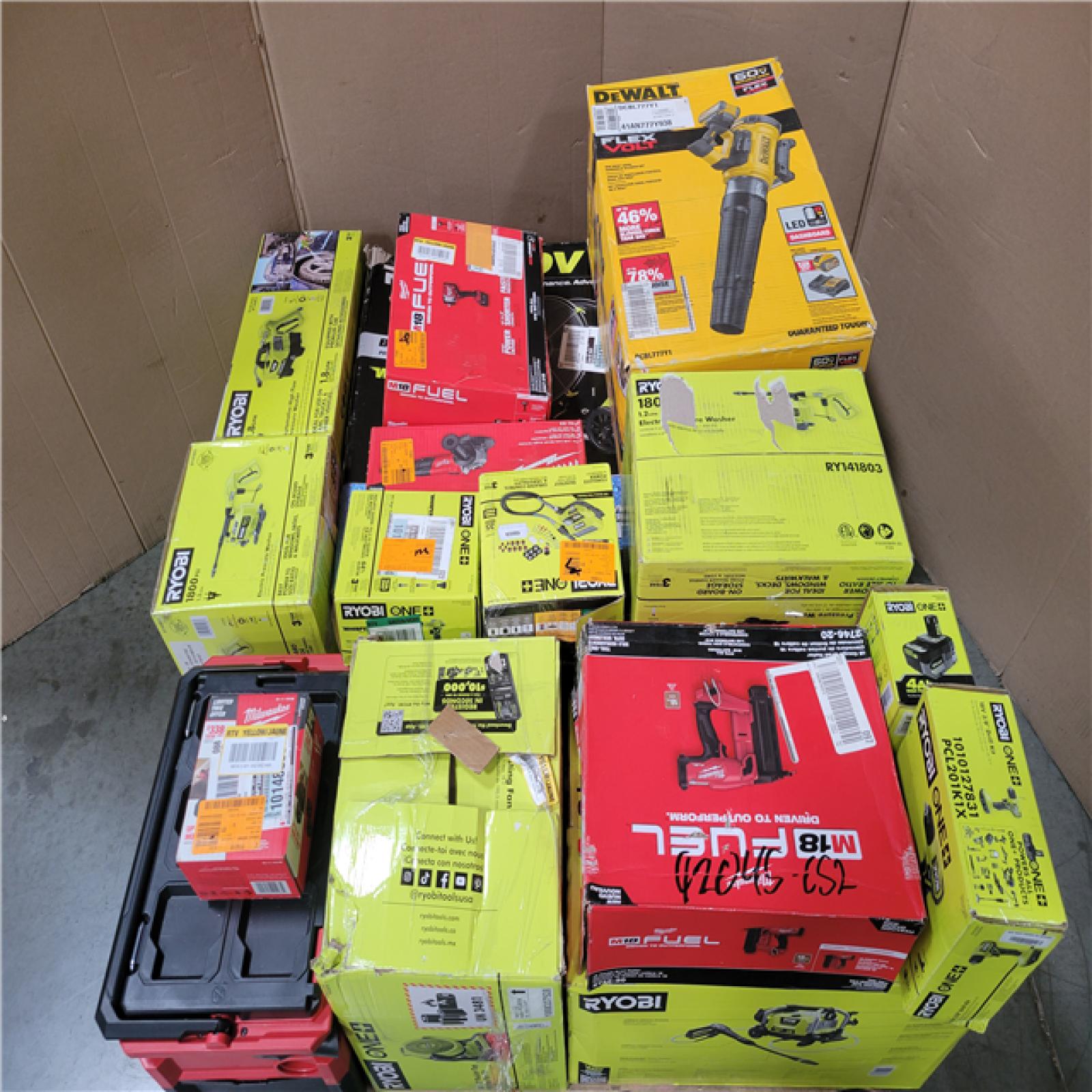 CALIFORNIA AS-IS TOOL PALLET