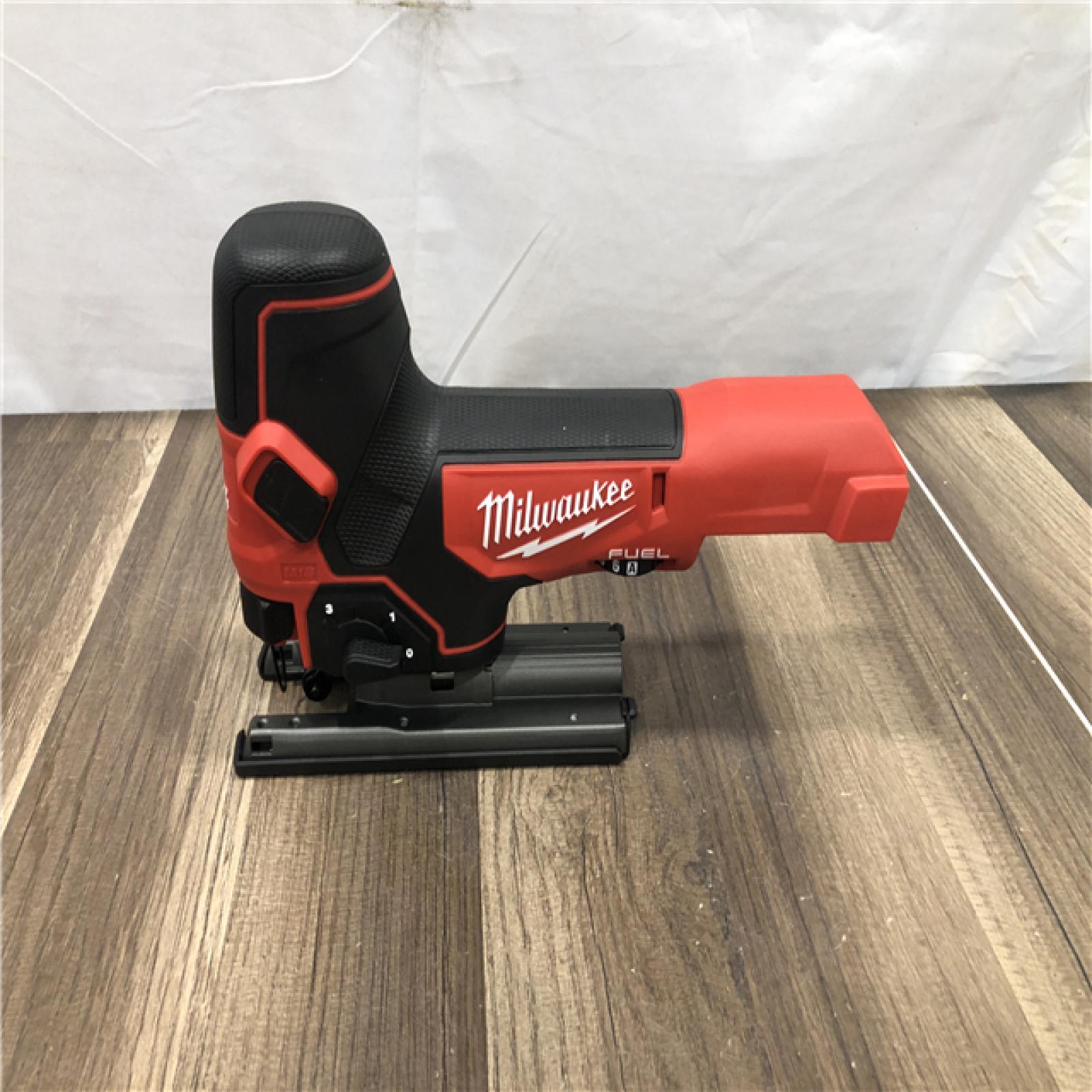 AS-IS Milwaukee FUEL 18V Lithium-Ion Brushless Cordless Barrel Grip Jig Saw (Tool Only)