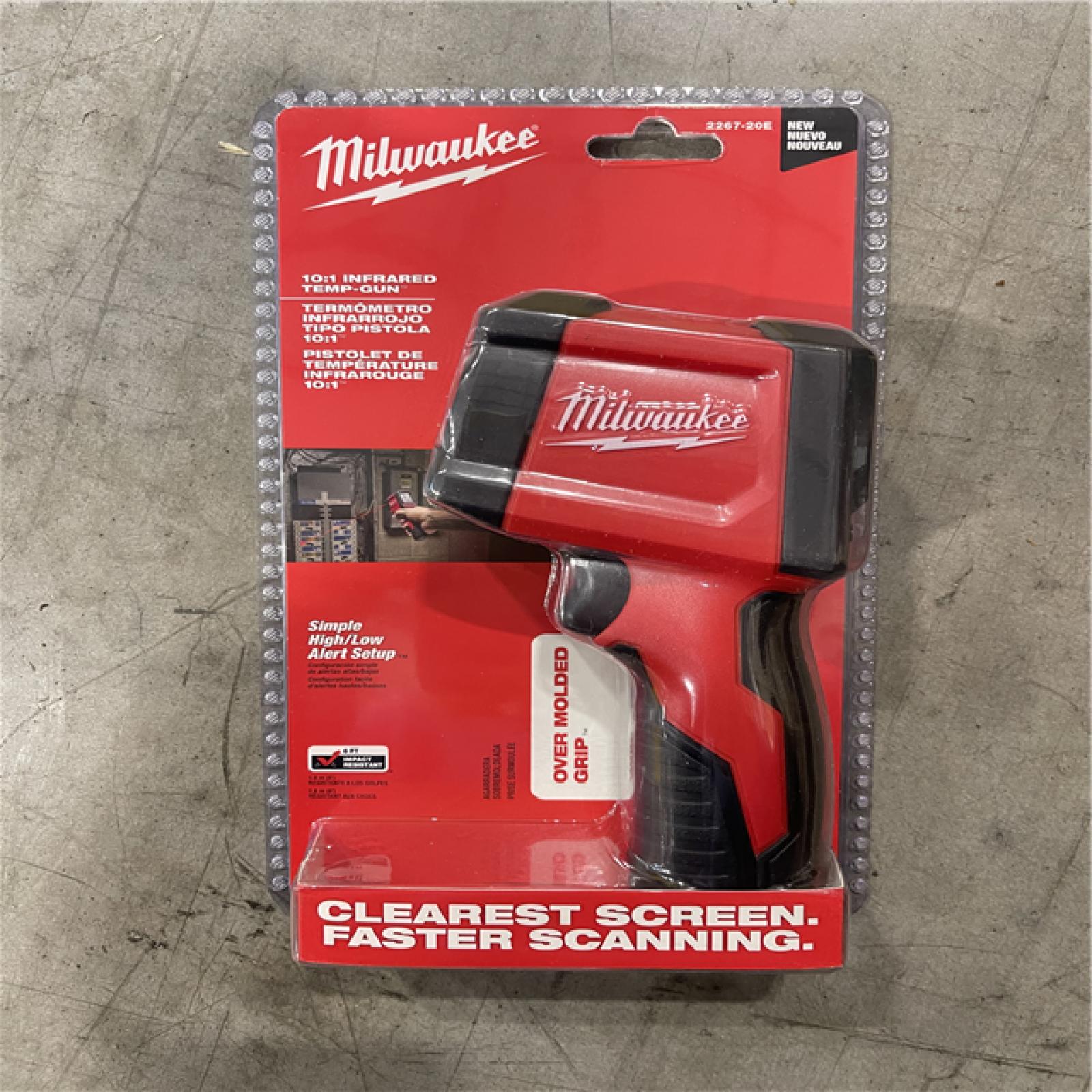 NEW! - Milwaukee Laser Temperature Gun Infrared 10:1 Thermometer CASE (4 UNITS)