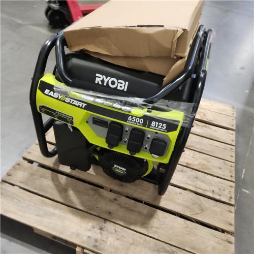 Dallas Location - As-Is RYOBI 6,500-Watt Gasoline Portable Generator