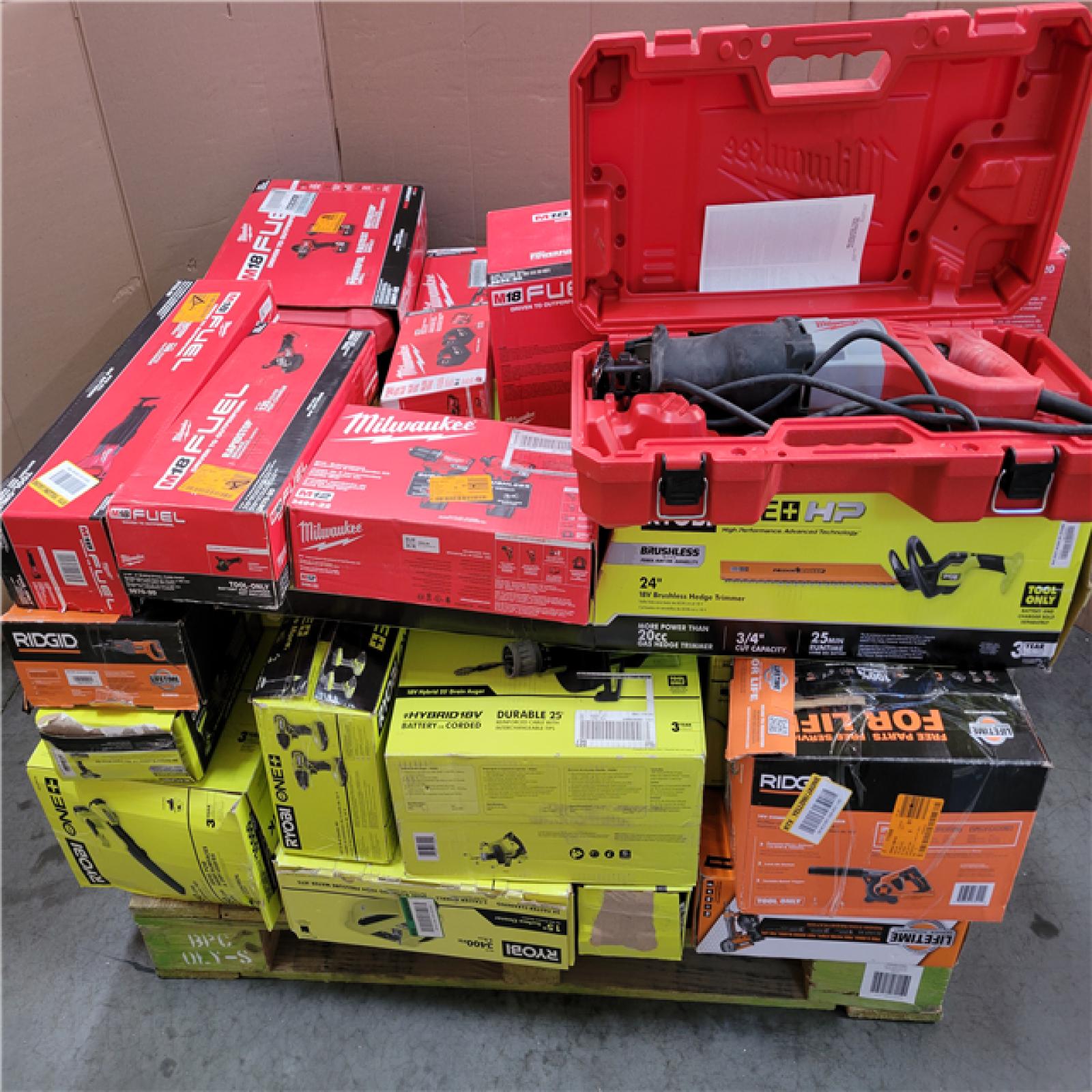 CALIFORNIA AS-IS TOOL PALLET