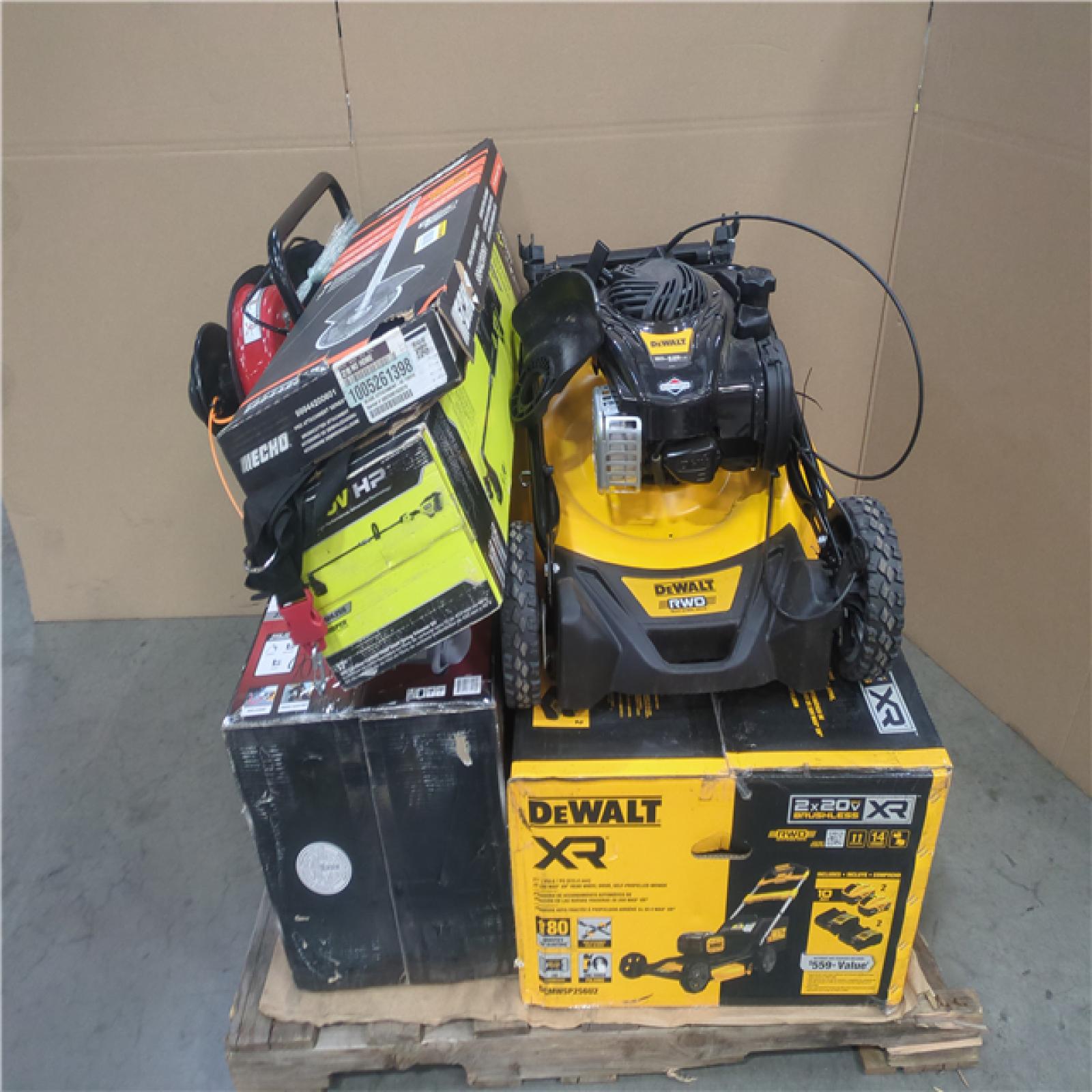 CALIFORNIA AS-IS OUTDOOR POWER EQUIPMENT