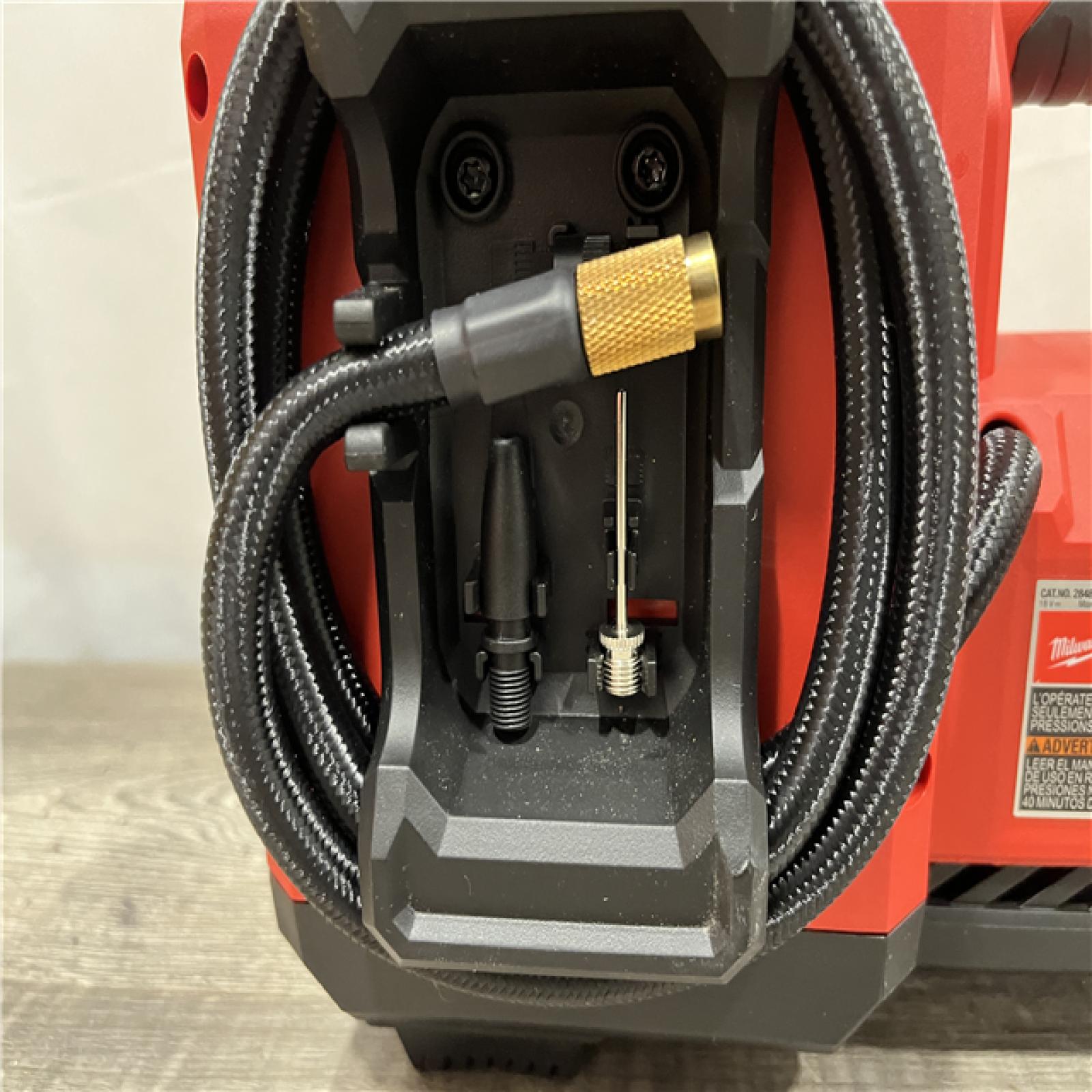 AS-IS Milwaukee 18-Volt Lithium-Ion Cordless Electric Portable Inflator (Tool-Only)