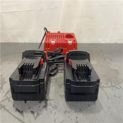 AS-IS- M18 18-Volt Lithium-Ion XC Starter Kit with Two 5.0Ah Batteries and Charger