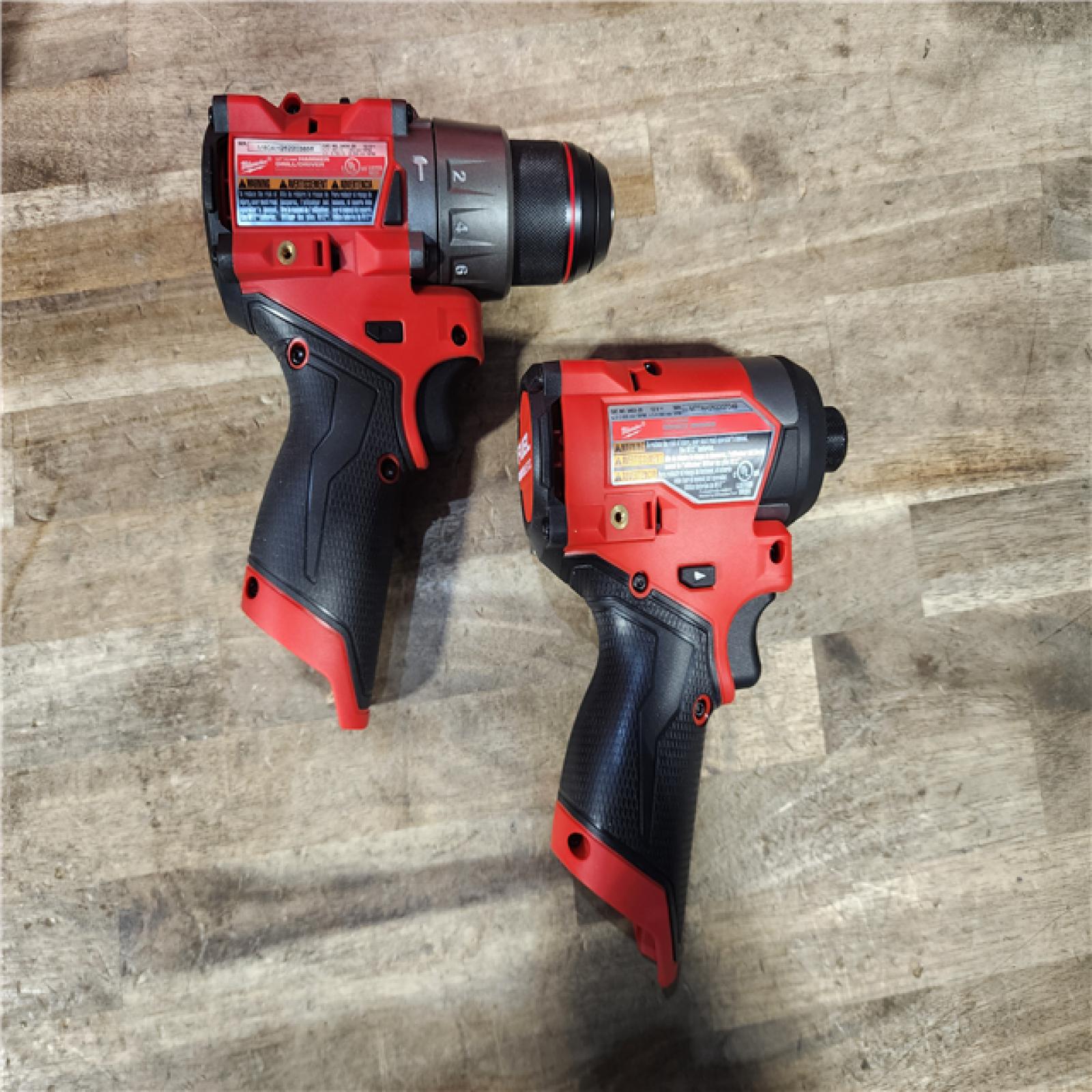 HOUSTON LOCATION - AS-IS (APPEARS LIKE NEW) Milwaukee 3497-22 12V Brushless Hammer Drill and Impact Driver Combo Kit