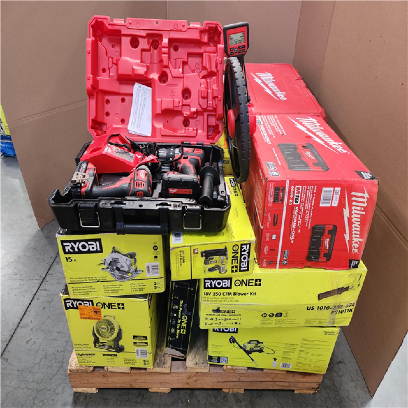 CALIFORNIA AS-IS TOOL PALLET