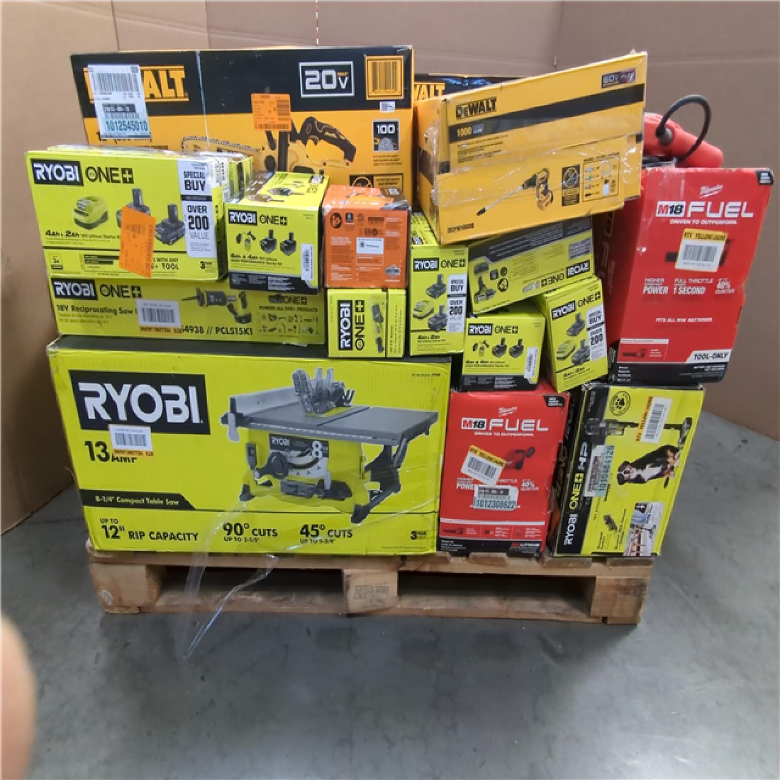 CALIFORNIA AS-IS TOOL PALLET