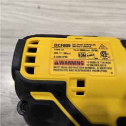 AS-IS DeWALT ATOMIC 20V MAX Cordless Compact Impact Driver Kit