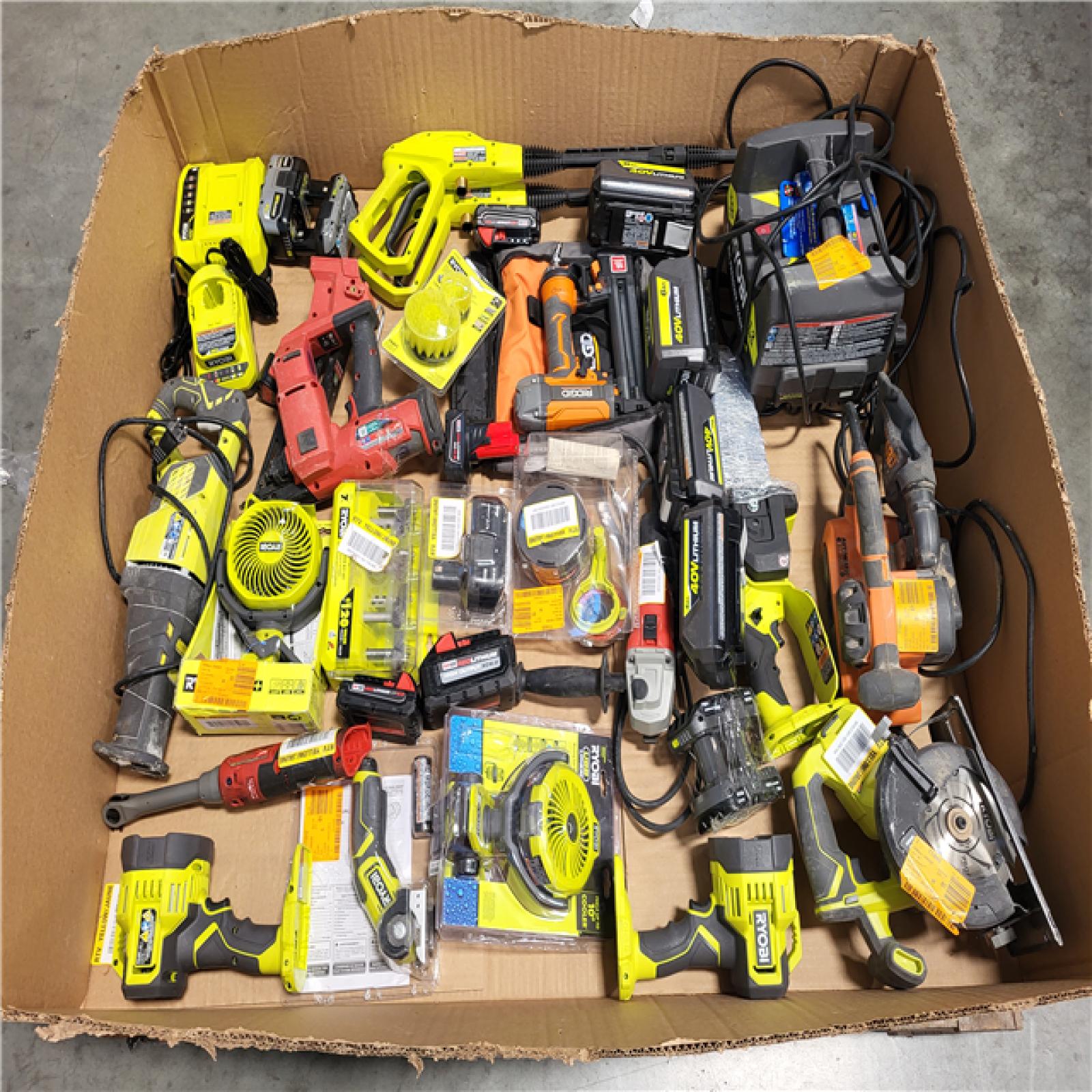 CALIFORNIA AS-IS TOOL PALLET