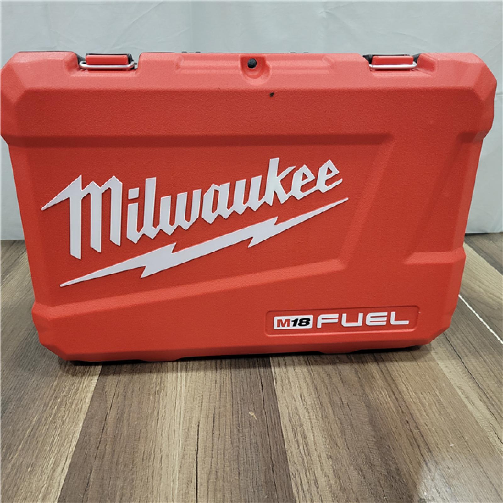 AS-IS  Milwaukee M18 FUEL 18V Lithium-Ion Brushless Cordless Hammer Drill and Impact Driver Combo Kit (2-Tool) with 2 Batteries