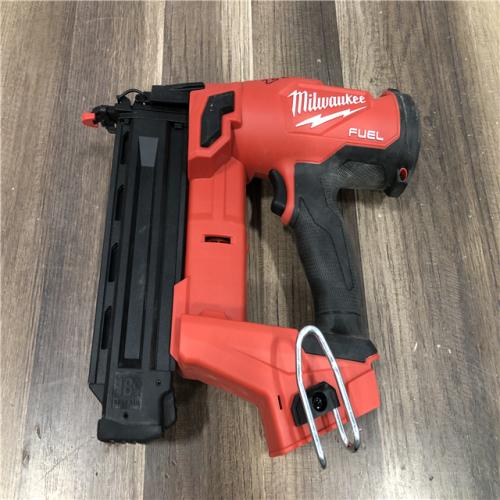 AS-IS Milwaukee FUEL 18-Volt Lithium-Ion Brushless Cordless Gen II 18-Gauge Brad Nailer (Tool-Only)