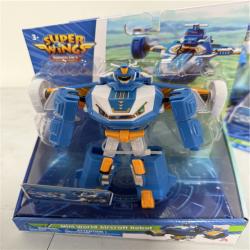California NEW Super Wings Mini World Aircraft Robot (set of 4)