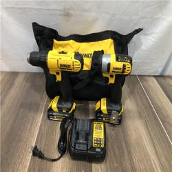AS-IS DEWALT 20V MAX Cordless Drill/Impact 2 Tool Combo Kit