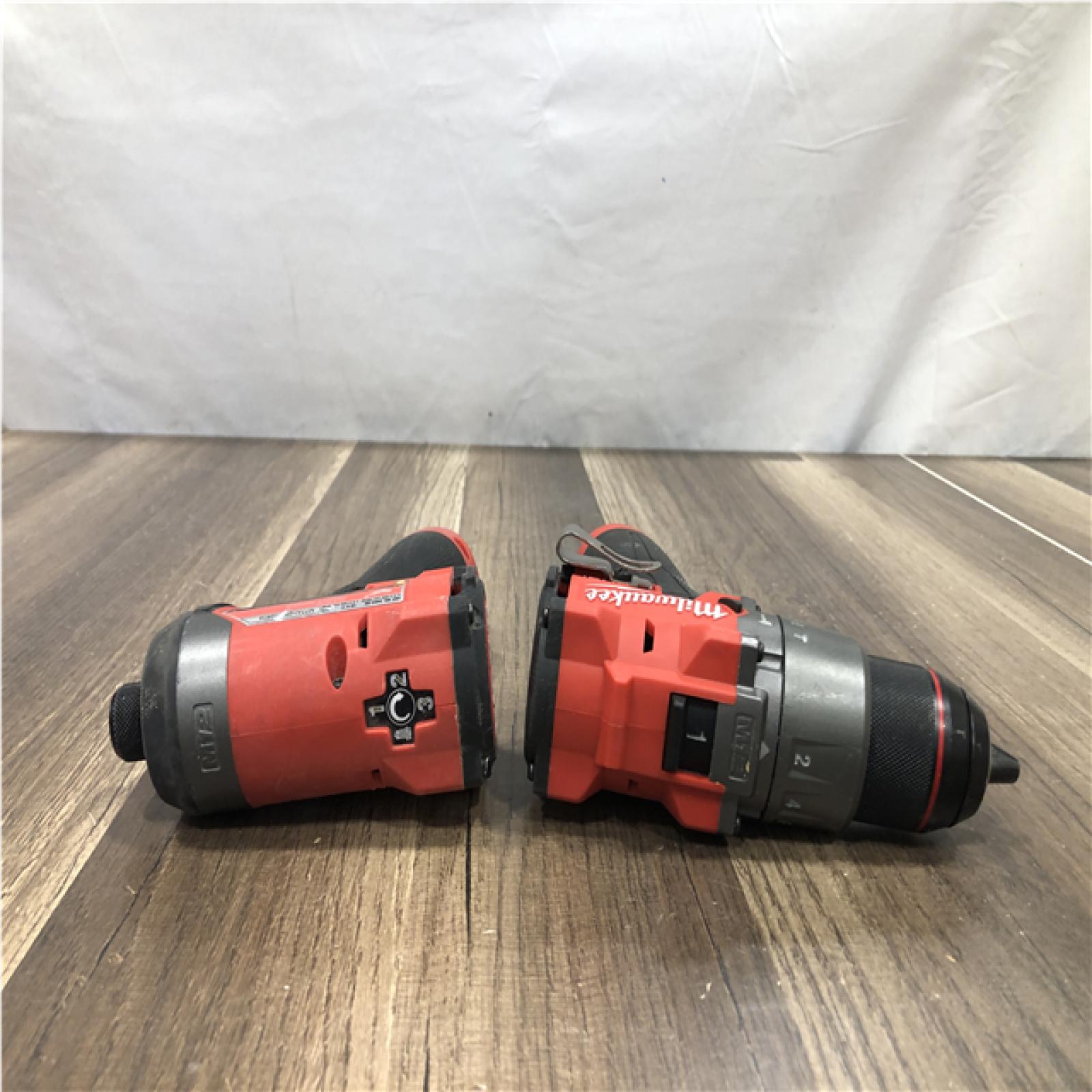 AS-IS - Milwaukee FUEL 12-Volt Lithium-Ion Brushless Cordless Hammer Drill and Impact Driver Combo Kit