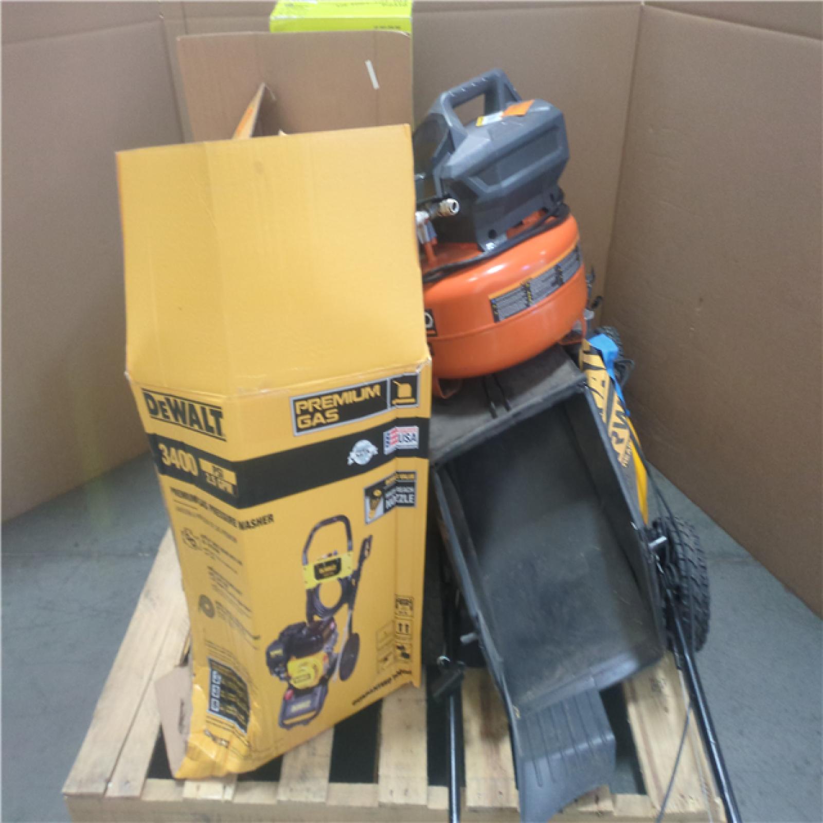 CALIFORNIA AS-IS OUTDOOR POWER EQUIPMENT
