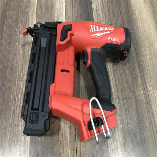 AS-IS Milwaukee FUEL 18-Volt Lithium-Ion Brushless Cordless Gen II 18-Gauge Brad Nailer (Tool-Only)