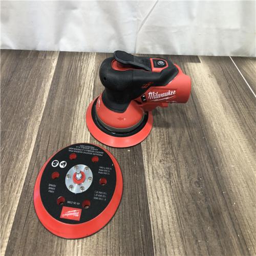 AS-IS Milwaukee FUEL 12V Lithium-Ion Brushless Cordless 6 in. Random Orbital Sander (3/16 in. Orbit) Tool-Only