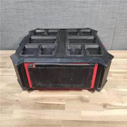 HOUSTON LOCATION - AS-IS Milwaukee 2950-20 18V M18 PACKOUT Lithium-Ion Cordless Radio + Charger (Tool Only)