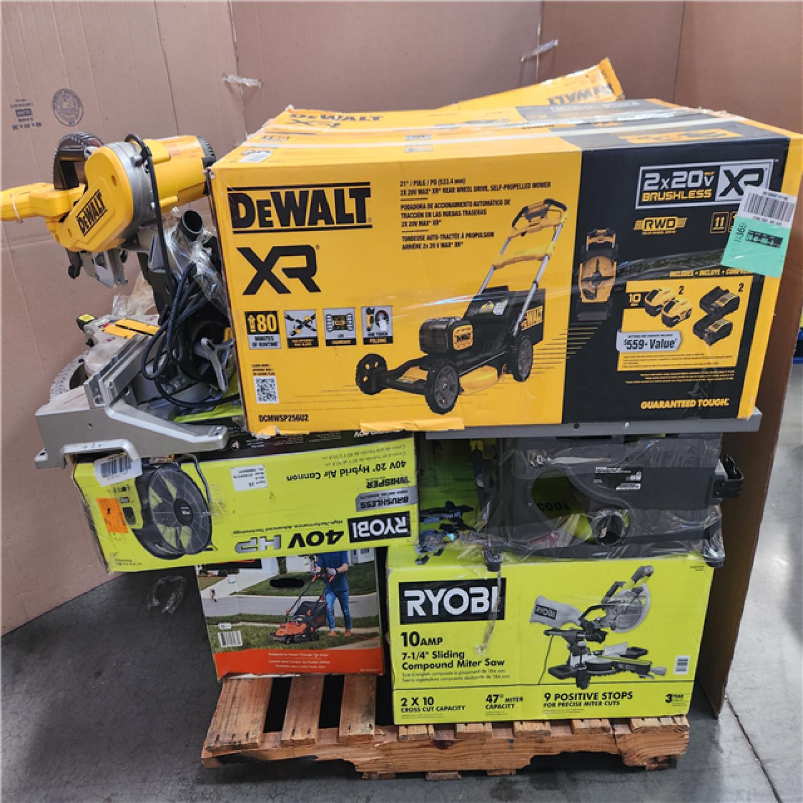 CALIFORNIA AS-IS TOOL PALLET