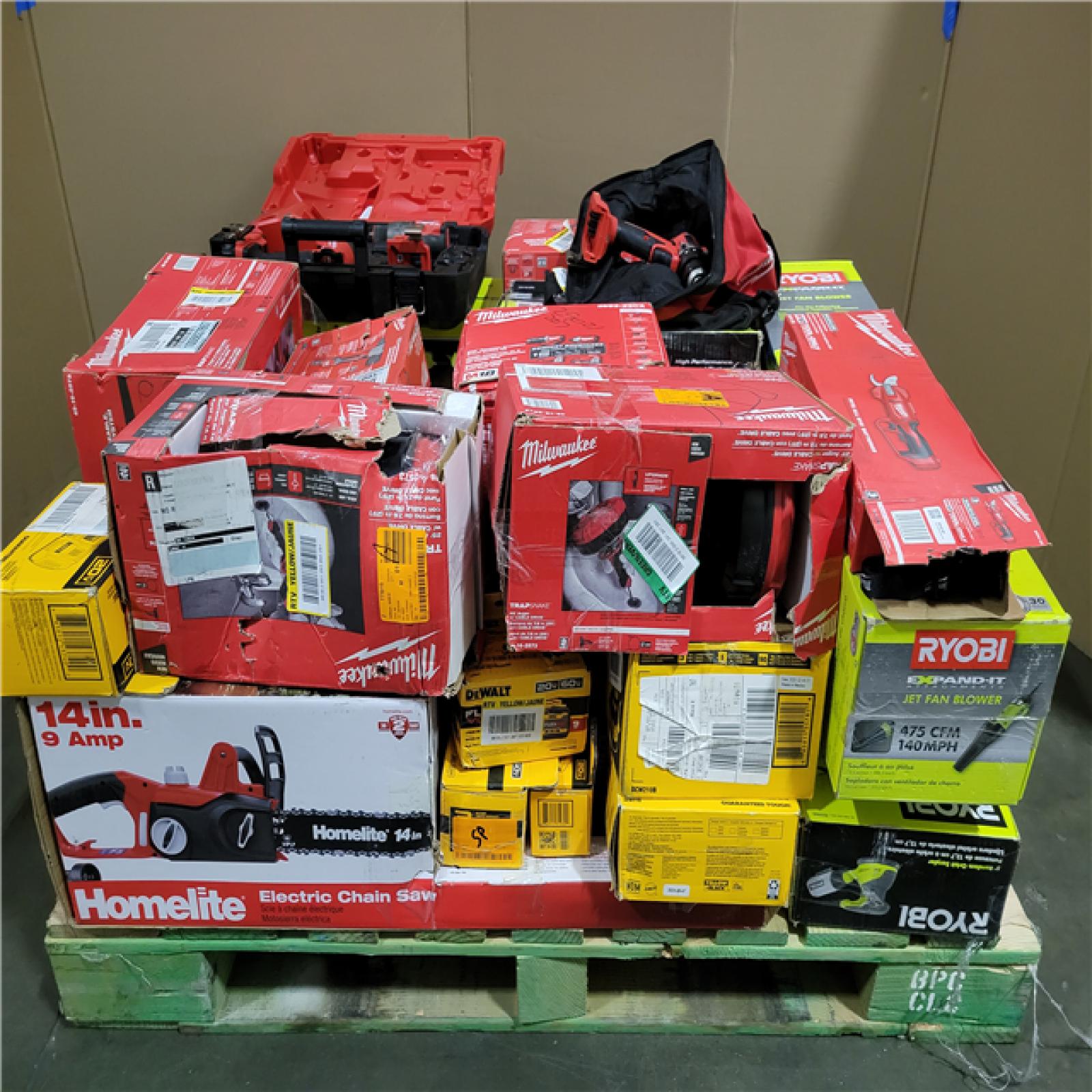 CALIFORNIA AS-IS TOOL PALLET