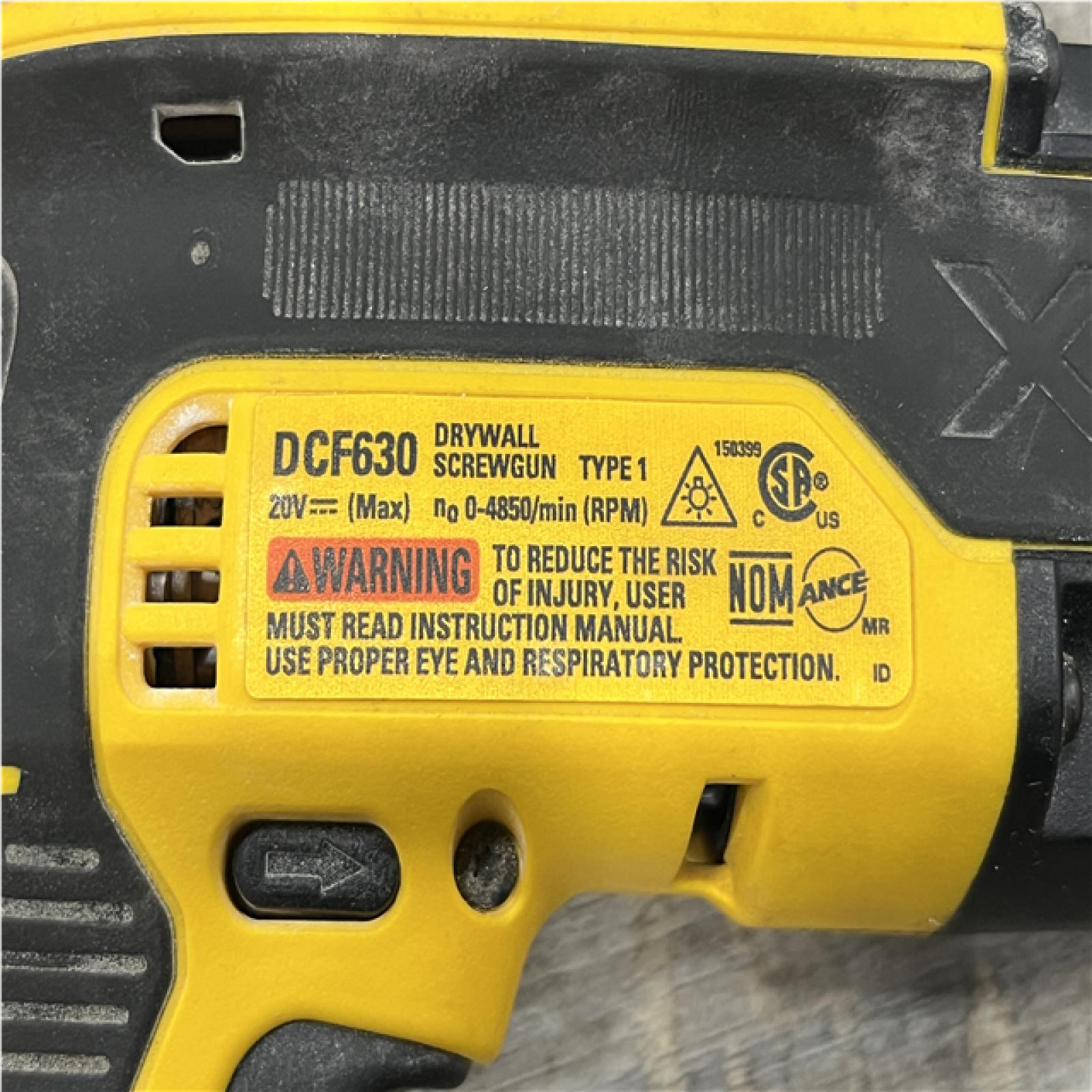 AS-IS DEWALT XR 20V MAX Lithium-Ion Cordless Brushless Screw Gun (Tool Only)