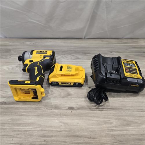 AS-IS DeWALT ATOMIC 20V MAX Cordless Compact Impact Driver Kit