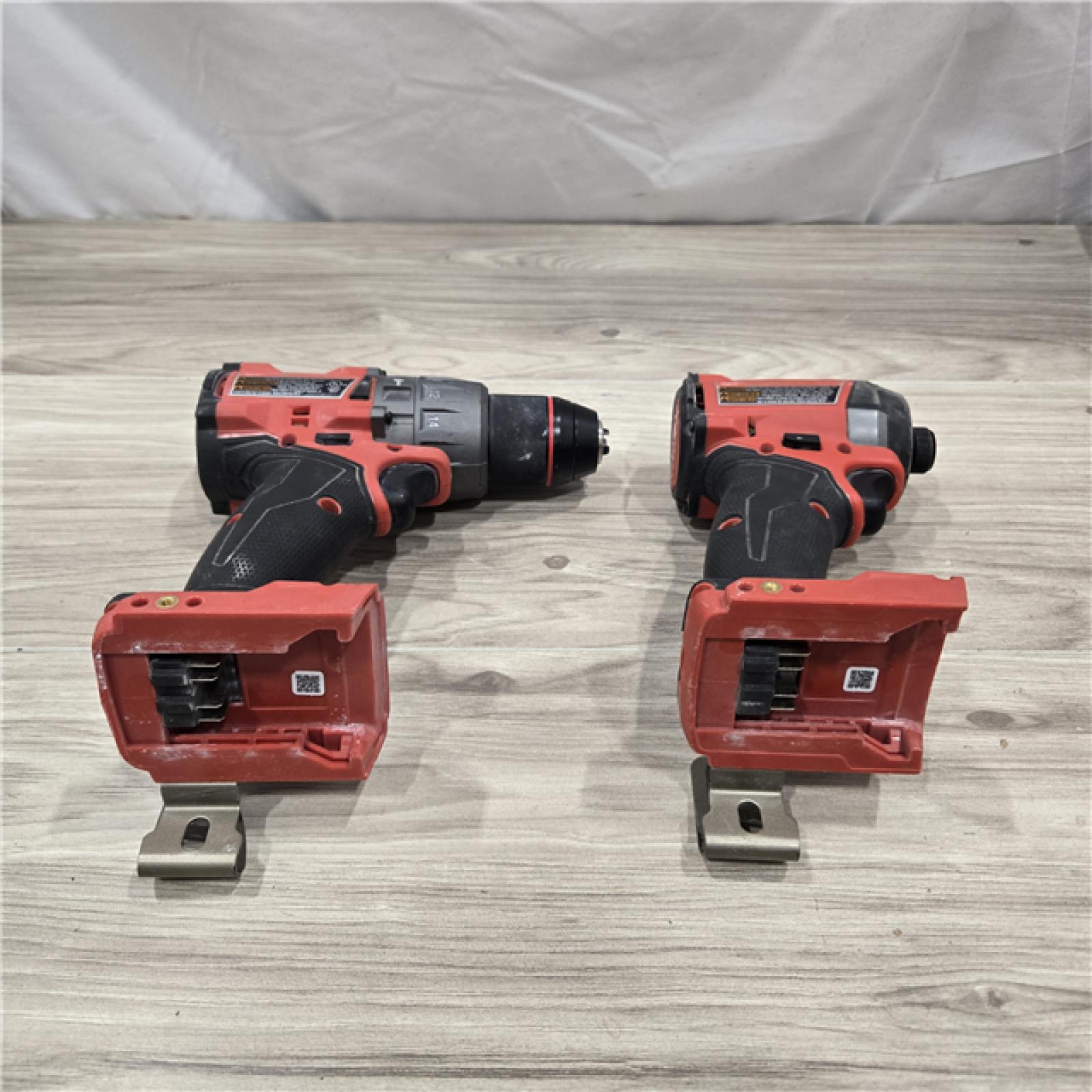 AS-IS MILWAUKEE FUEL 18V Cordless Hammer Drill and Impact Driver Combo Kit