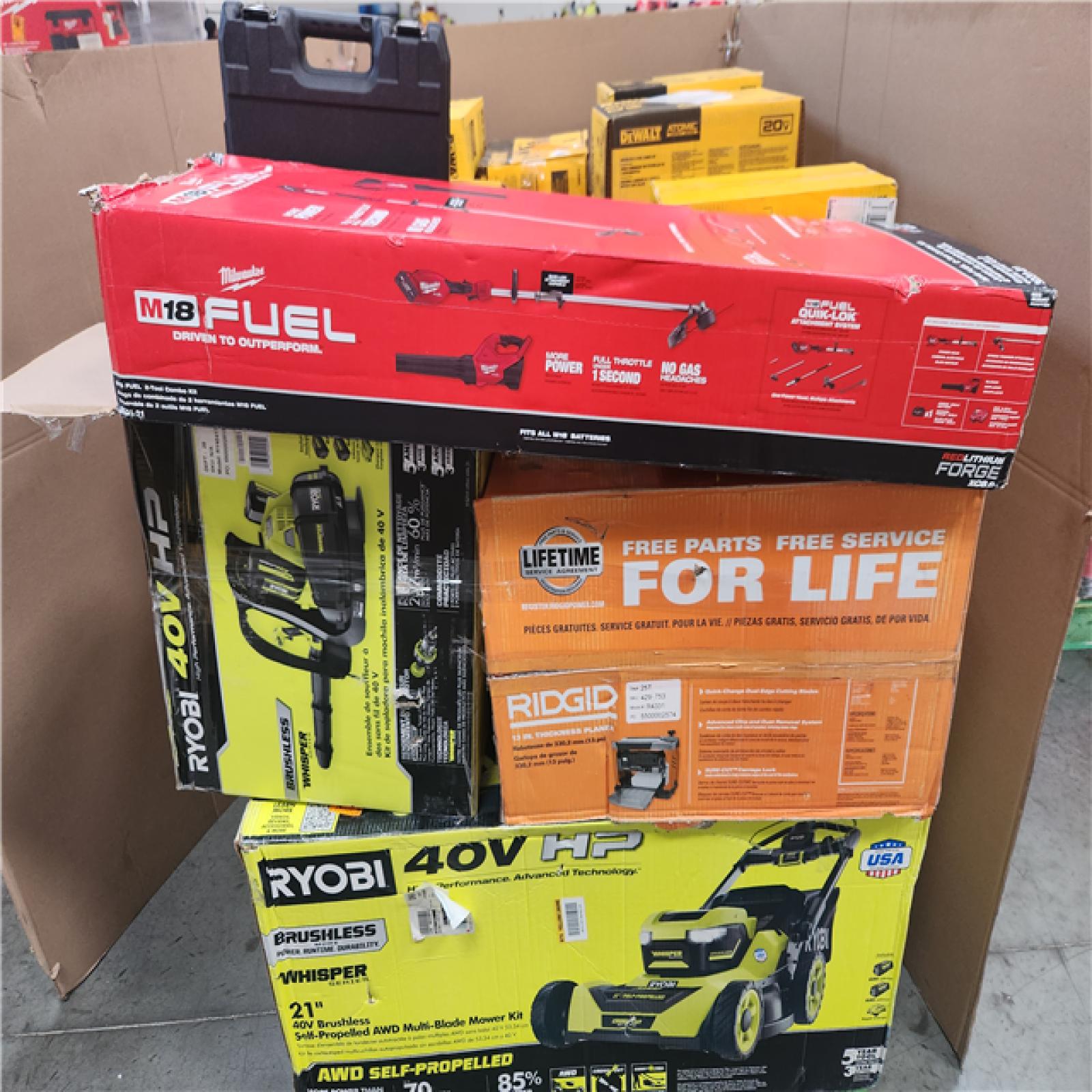 CALIFORNIA AS-IS TOOL PALLET