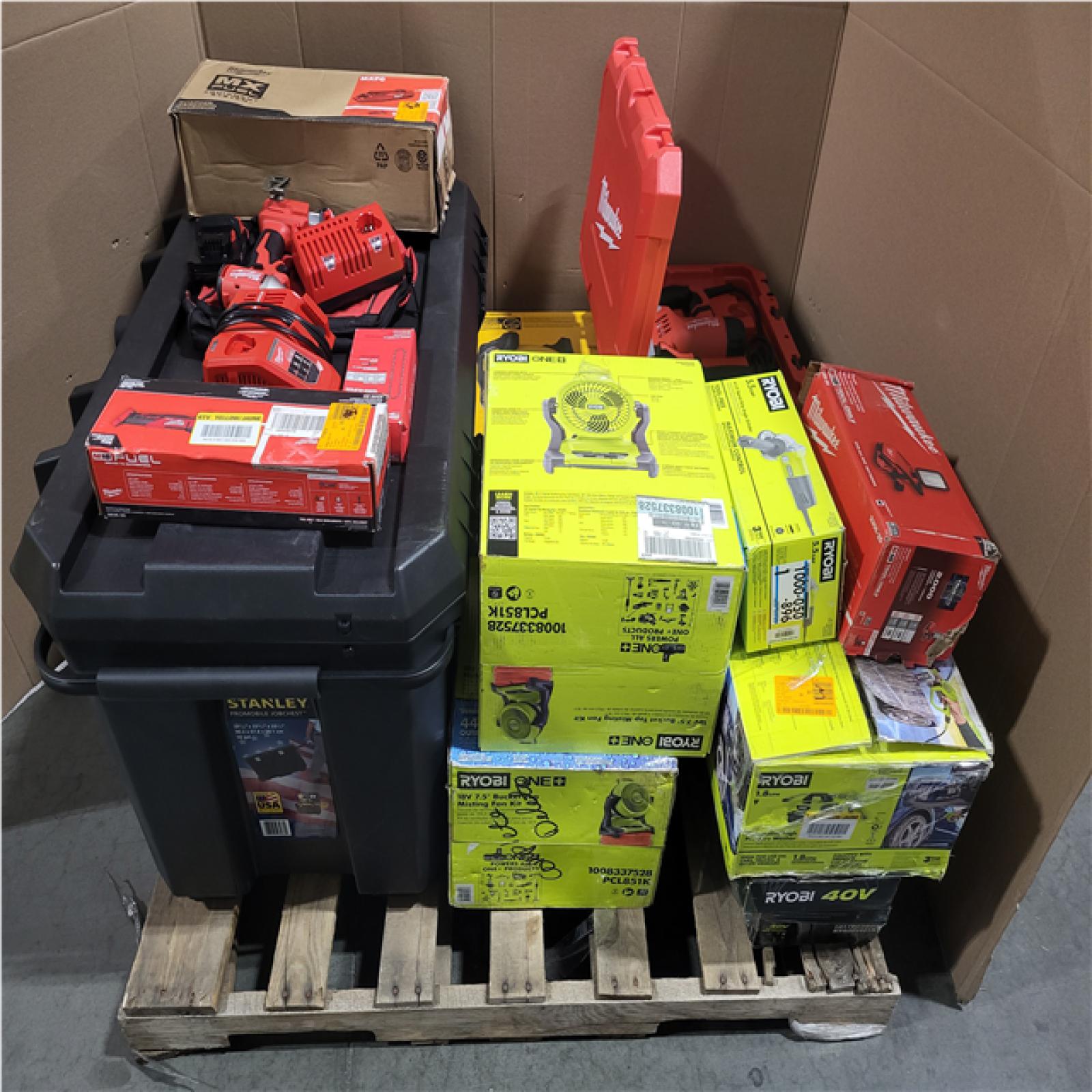 CALIFORNIA AS-IS TOOL PALLET