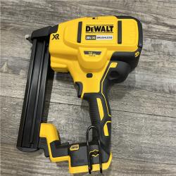 AS-IS DEWALT 20V MAX XR Lithium-Ion Cordless 18-Gauge Narrow Crown Stapler Kit