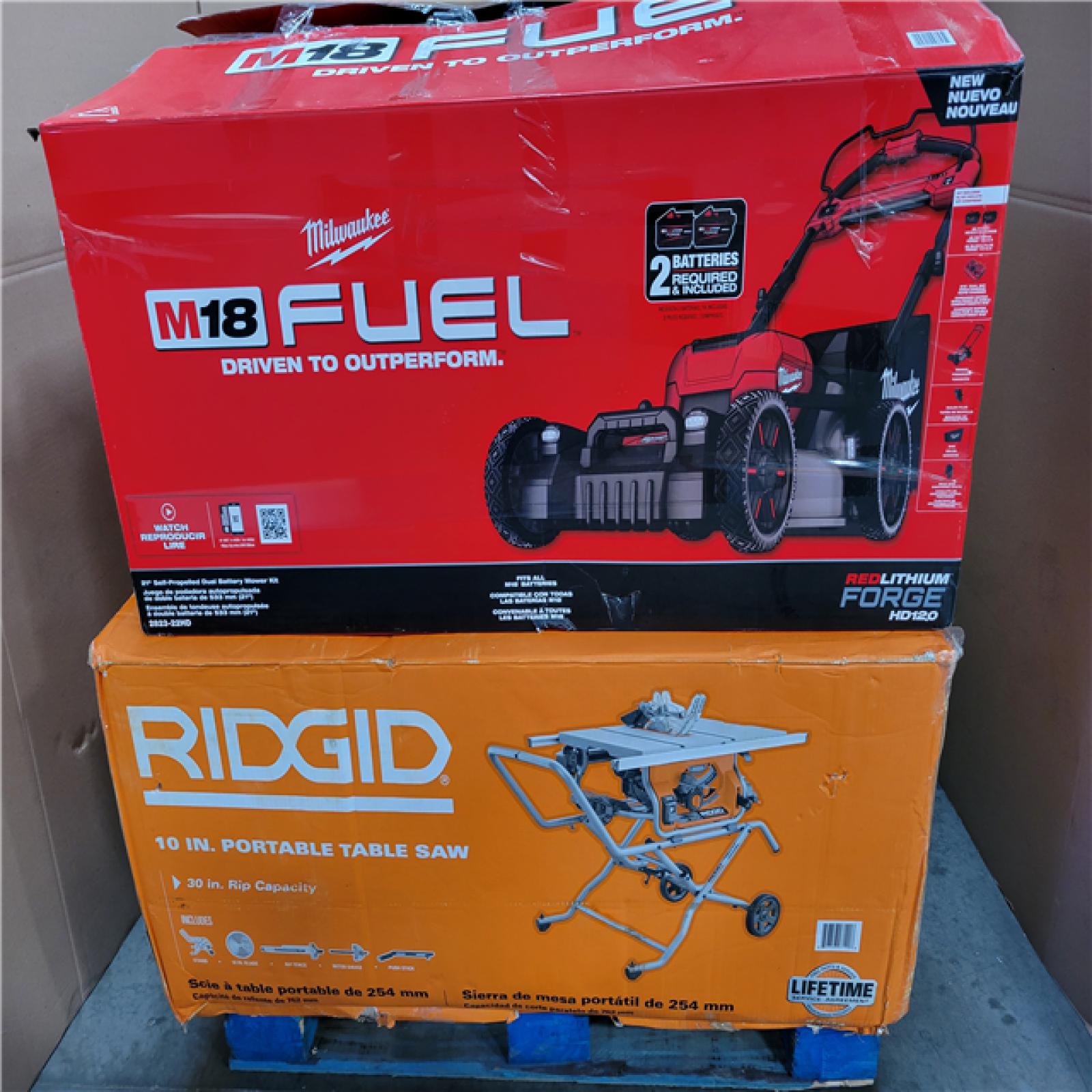 CALIFORNIA AS-IS TOOL PALLET