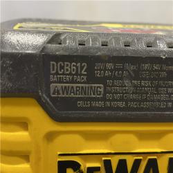 AS-IS DEWALT FLEXVOLT 20V/60V MAX Lithium-Ion 12.0Ah Battery