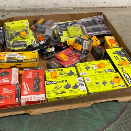 Dallas Location - As-Is Battery Tool Pallet