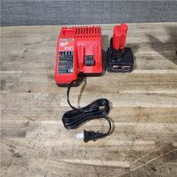 HOUSTON LOCATION - AS-IS Milwaukee-3632-21 M12 Green Beam Laser 360° 3-Plane Kit