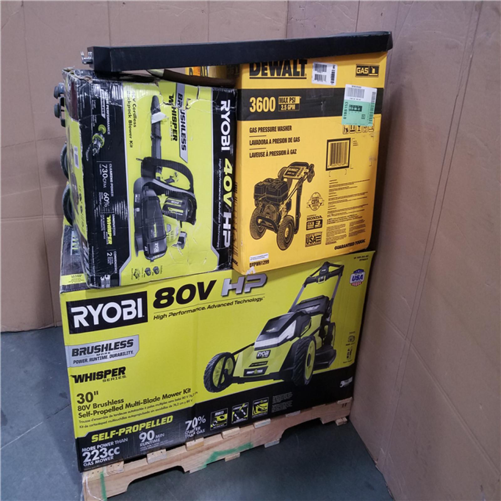 CALIFORNIA AS-IS OUTDOOR POWER EQUIPMENT