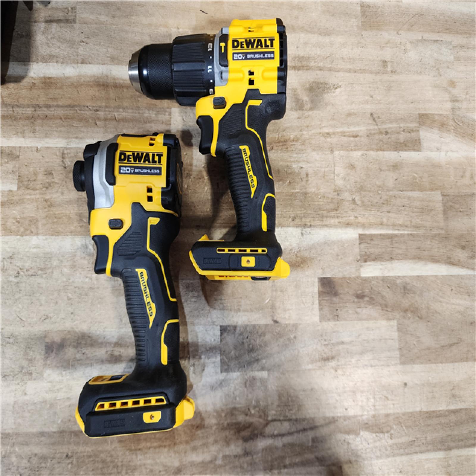 HOUSTON LOCATION - AS-IS DEWALT ATOMIC 20V MAX Lithium-Ion Cordless 2-Tool Combo Kit