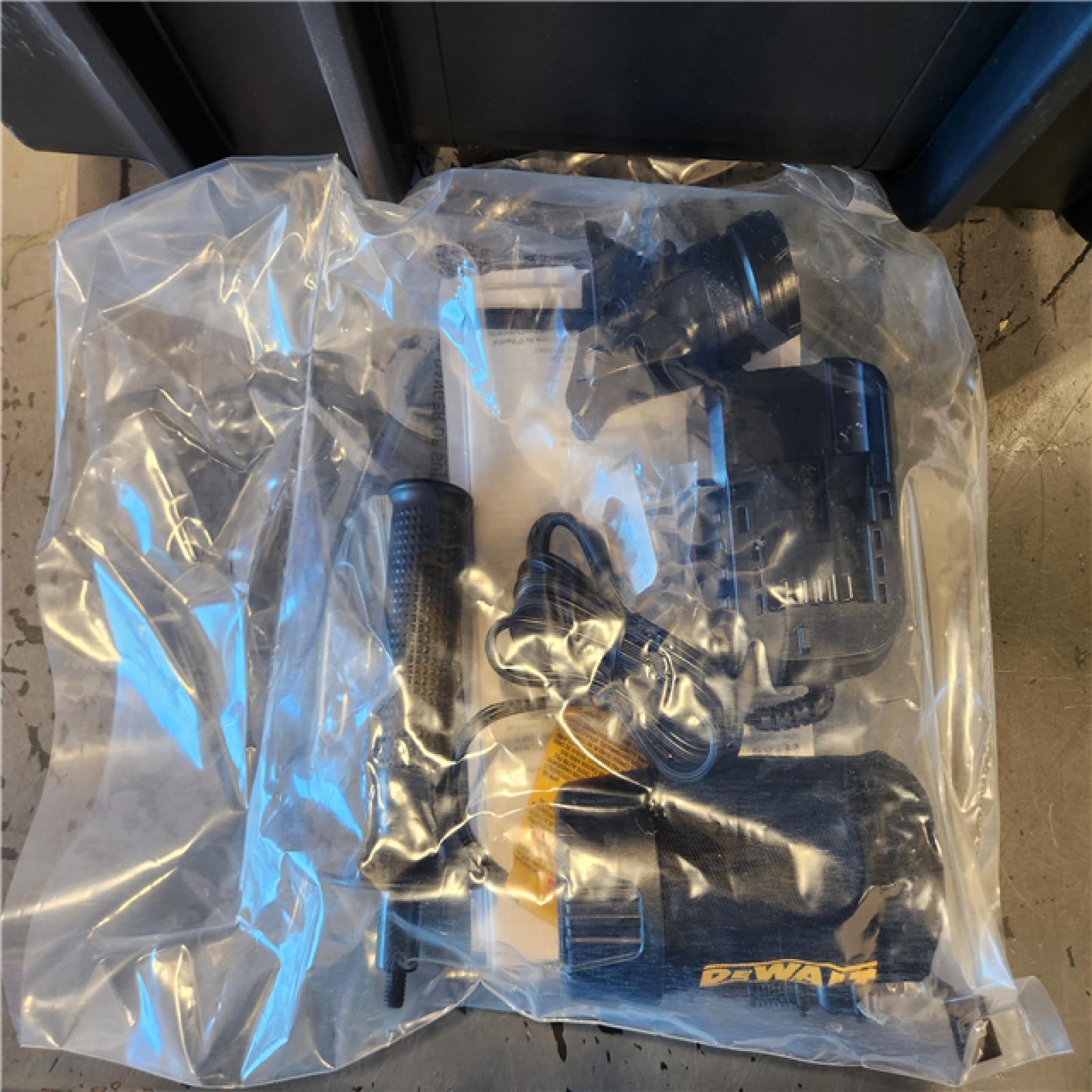 AS-IS- DEWALT 20V Lithium-Ion Cordless 6-Tool Combo Kit with 5.0 Ah and 2.0 Ah Batteries  Charger and Tough System 2.0 Rolling Toolbox