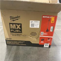 Dallas Location- As-Is Milwaukee - MX FUEL ROCKET Dual Power Compact Tower Light Kit with (1) XC406 Battery Pack and (1) MX Charger Milwaukee - MX FUEL ROCKET Dual Power Compact Tower Light Kit with (1) XC406 Battery Pack and (1) MX Charger Milwaukee