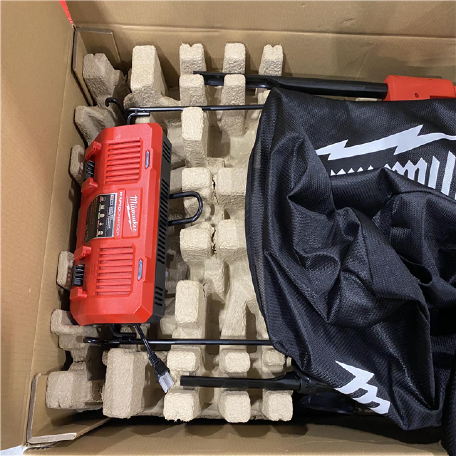 As-Is- M18 FUEL Brushless Cordless 21 in. Walk Behind Dual Battery Self-Propelled Mower W/(2) 12.0Ah Battery and Rapid Charger