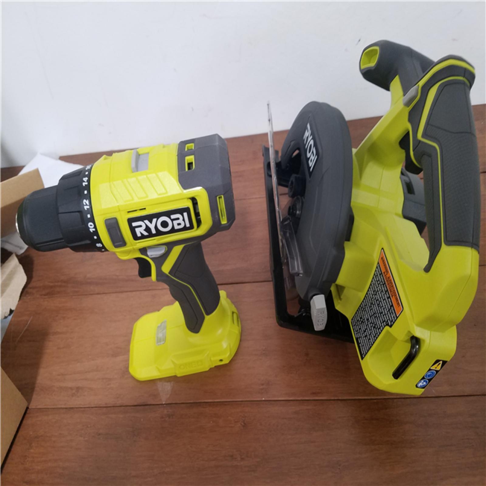 CALIFORNIA NEW RYOBI ONE+18V 2 TOOL COMBO KIT